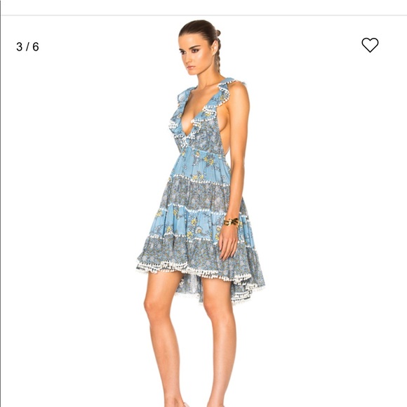 Zimmermann Caravan Tiered Sun Dress 
